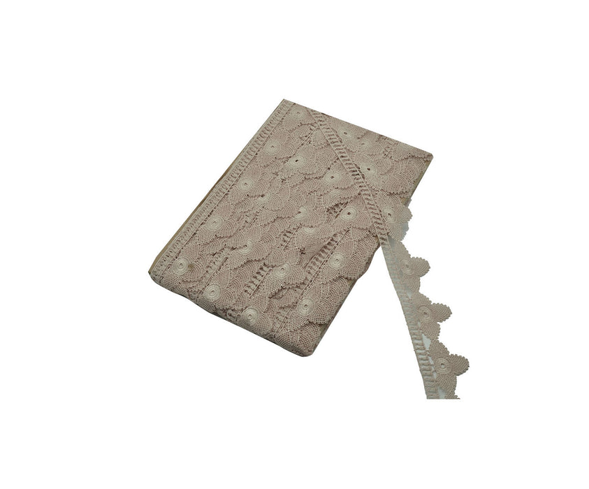TIĞ İŞİ GÜPÜR DANTEL-734 - PUDRA
