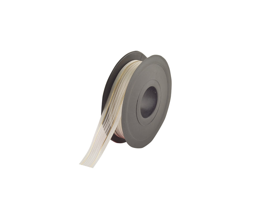 İPLİ ŞİFON KURDELE 20 MM - EKRU