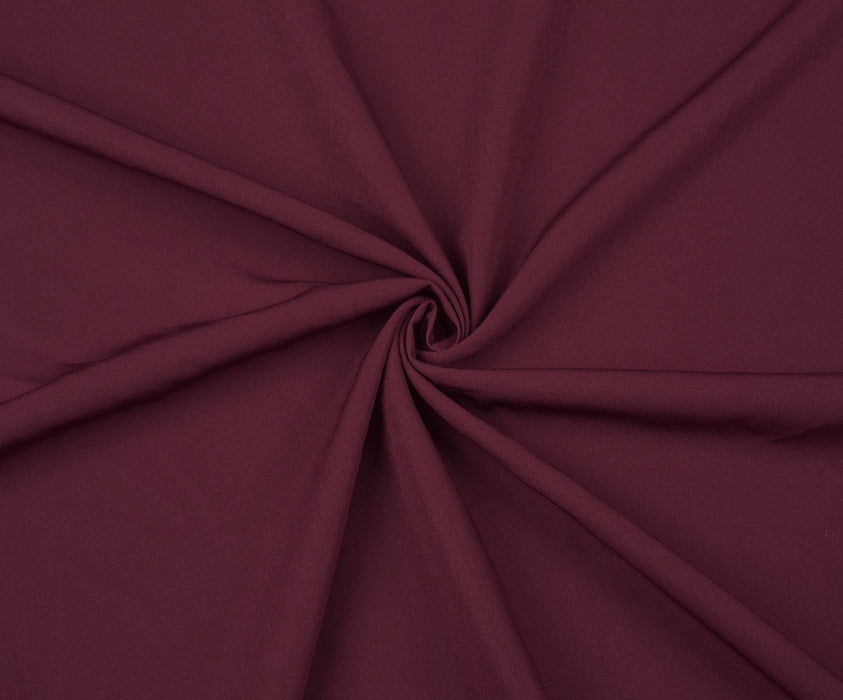 GABARDİN LİKRALI ETEK CEKET - BORDO