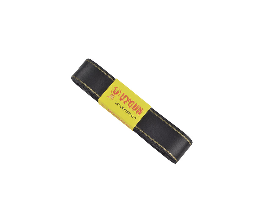 SATEN SİMLİ KURDELE 30 MM - SİYAH