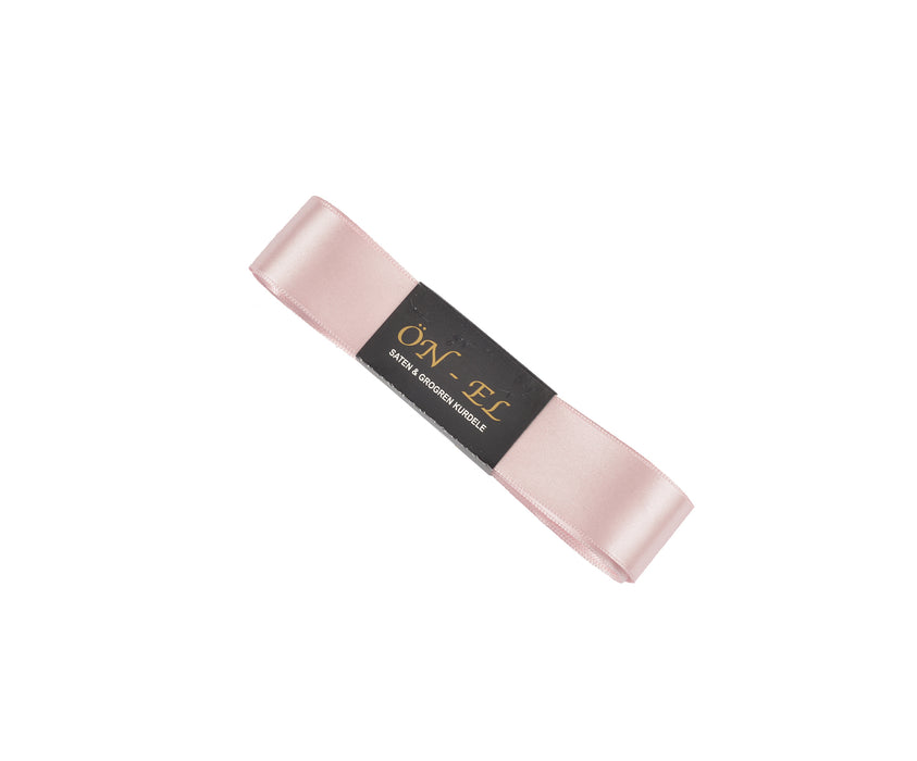 SATEN KURDELE 30 MM - PEMBE
