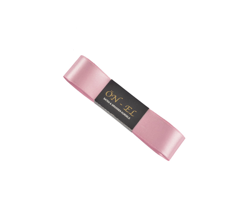 SATEN KURDELE 30 MM - PEMBE