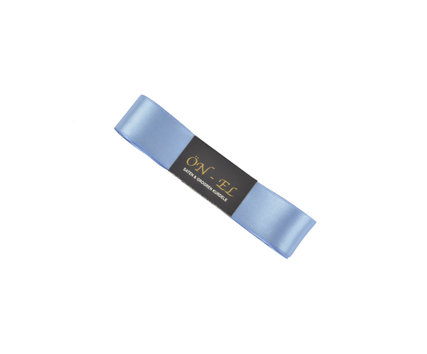 SATEN KURDELE 30 MM - KOYU MAVİ