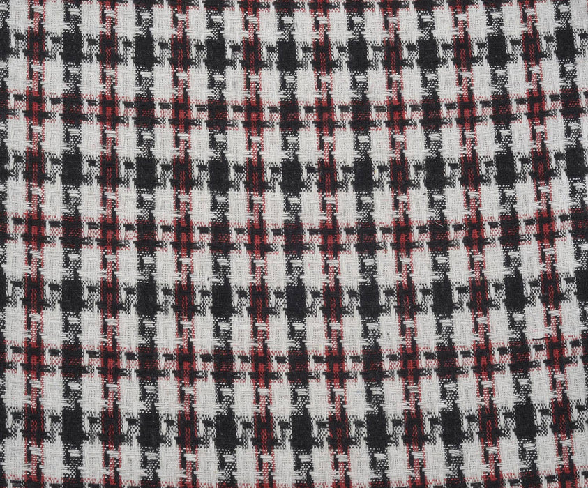TÜVİT DESENLİ ŞANEL KUMAŞ - BORDO