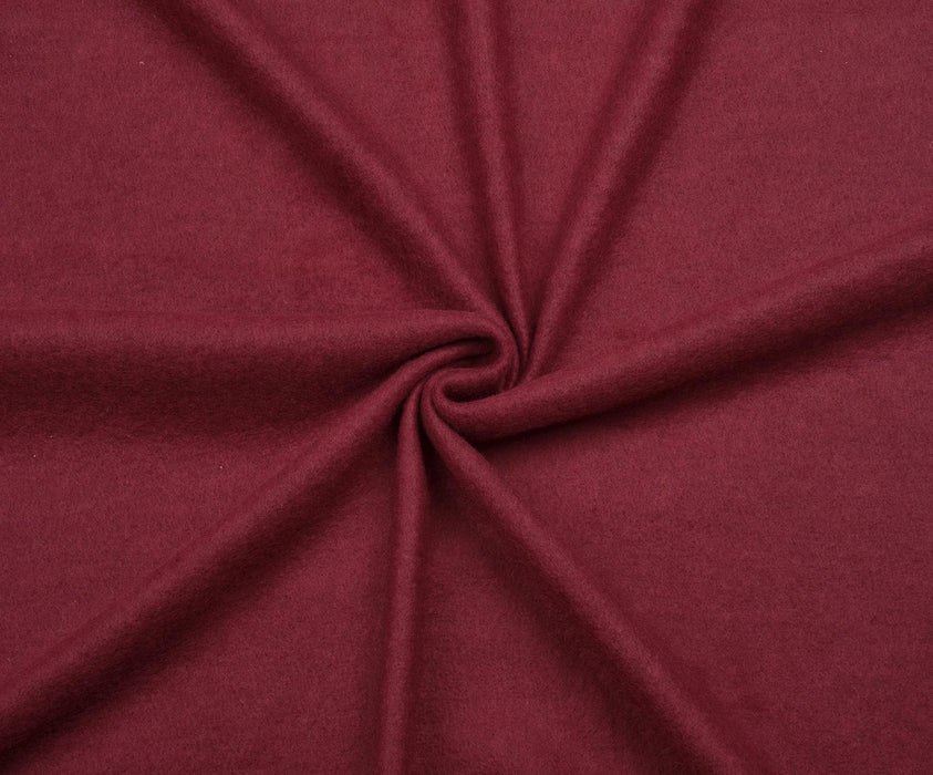 ŞARDONLU ANGORA KUMAŞ - VİŞNE