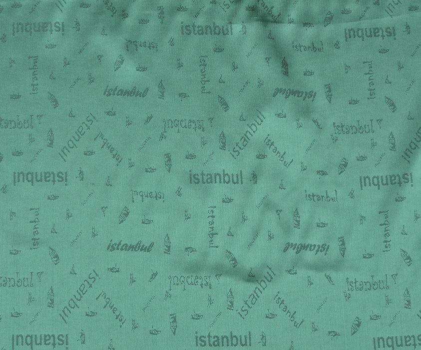 İSTANBUL JAKAR ASTAR KUMAŞ - YEŞİL