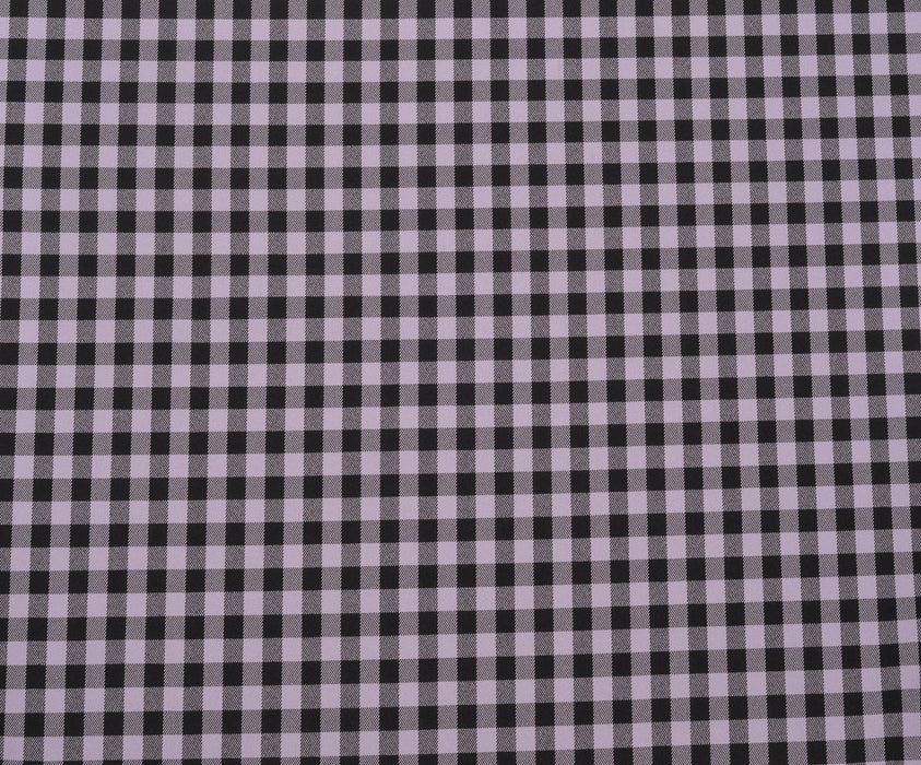 LİKRALI GÖMLEKLİK BÜYÜK EKOSE KUMAŞ - LİLA