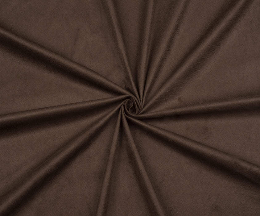 FINE SUEDE FABRIC - BROWN