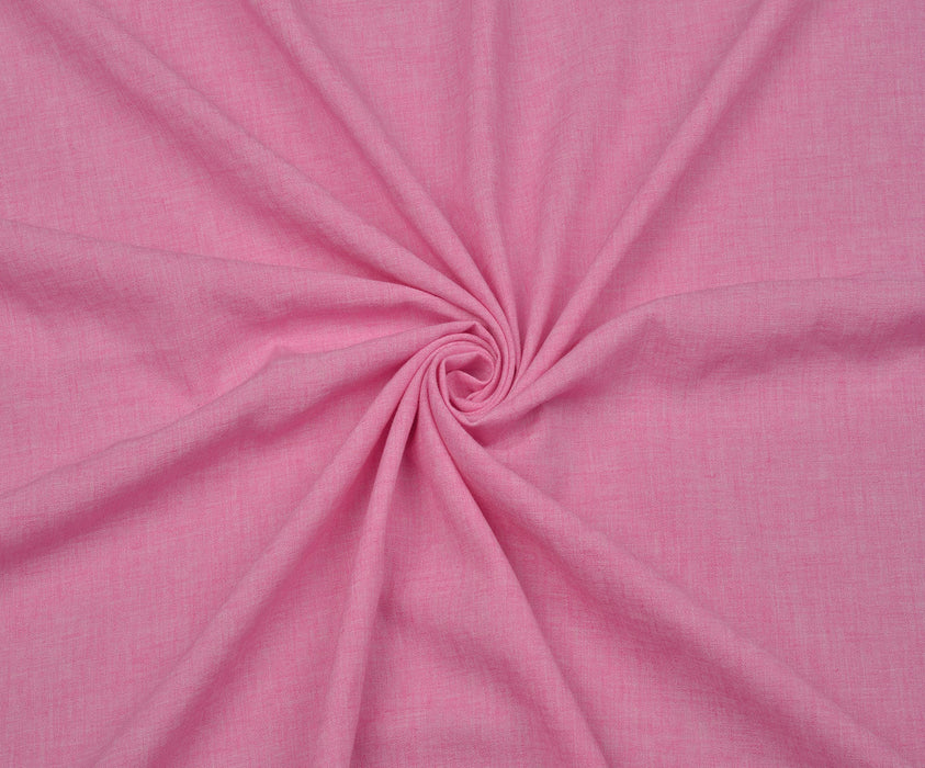 KETEN KUMAŞ - ŞEKER PEMBE