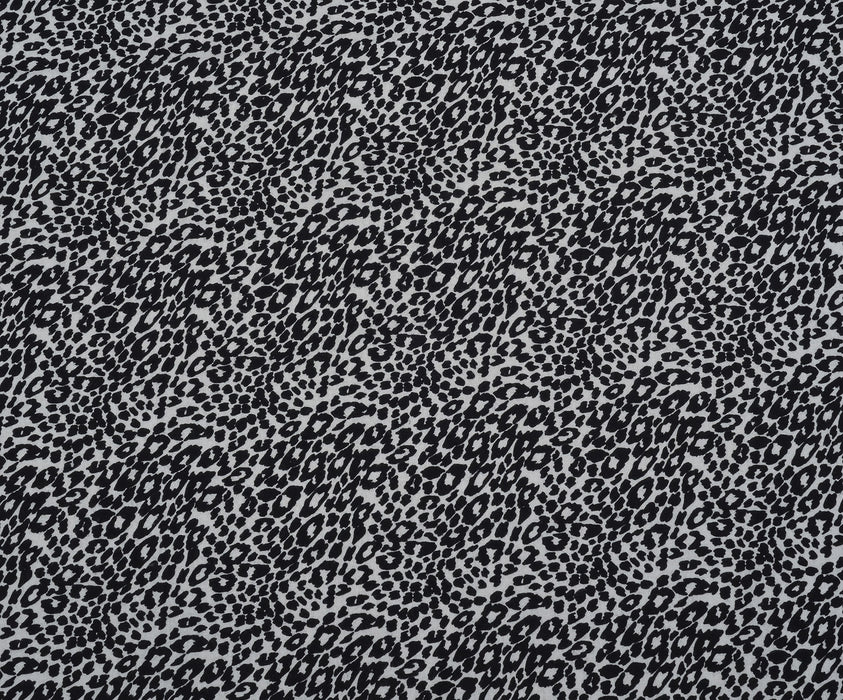 LEOPAR DESENLİ FLANEL PAMUK KUMAŞ
