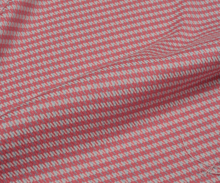 KAZAYAĞI DESENLİ KUMAŞ - PEMBE