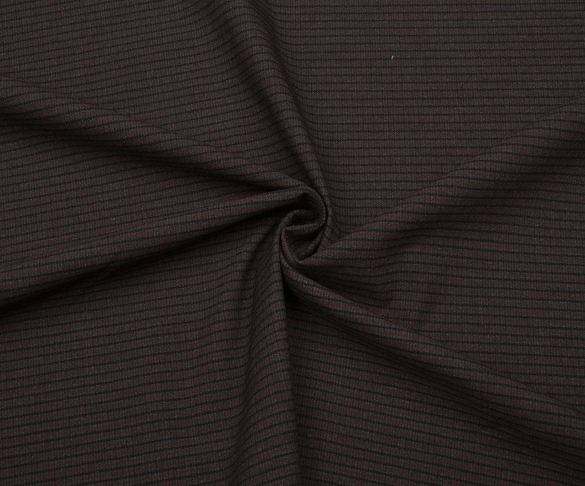 EKOSE DESENLİ VİSKON KUMAŞ - BORDO