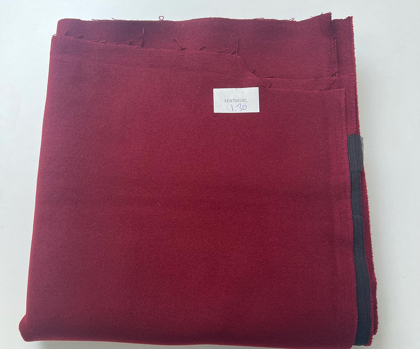 1,3 METRE TELALI KAŞE KABANLIK KUMAŞ - BORDO