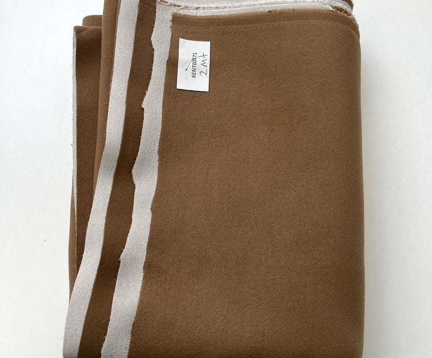 2 METRE TELALI KAŞE KABANLIK KUMAŞ - KAMEL