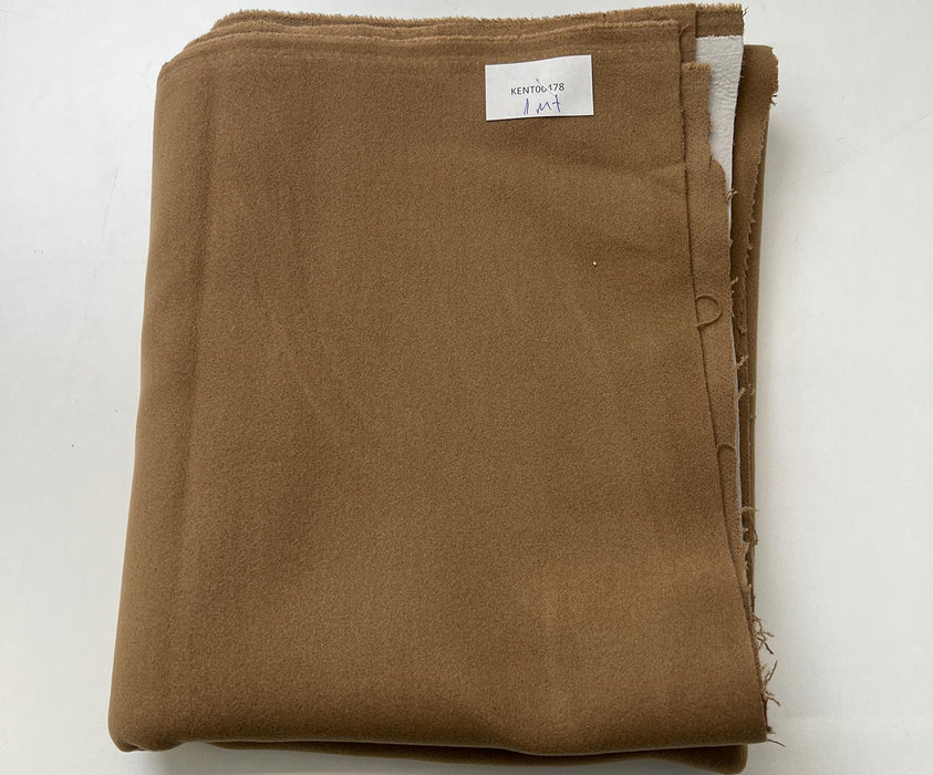 1 METRE TELALI KAŞE KABANLIK KUMAŞ - KAMEL