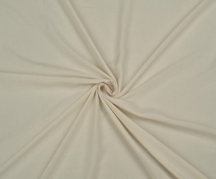 2 METRE VİSKON KUMAŞ - KREM