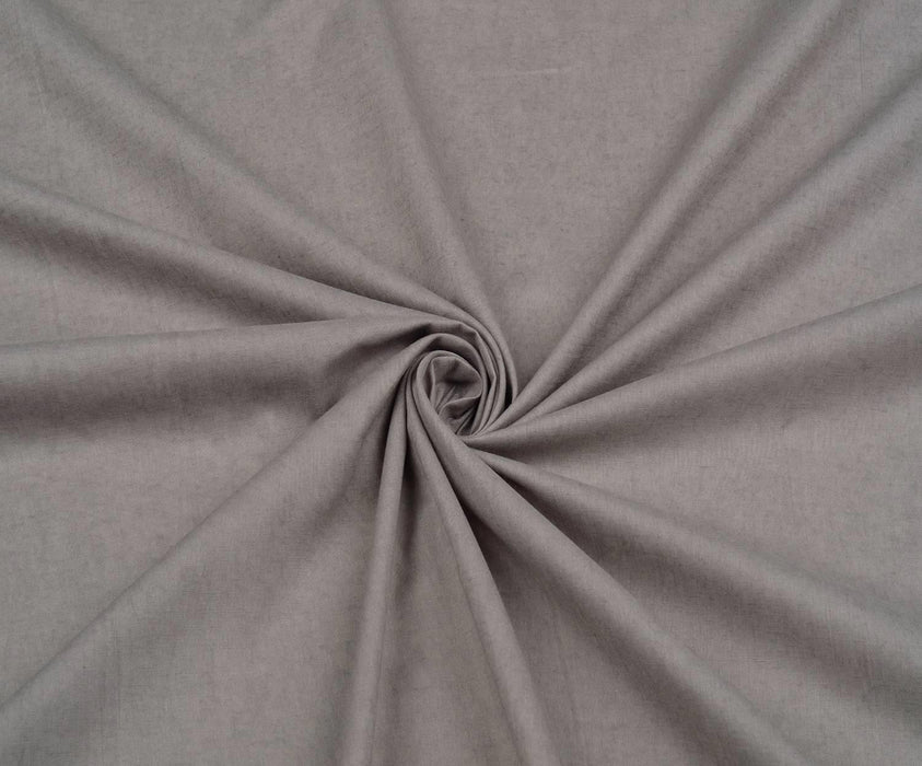 1 METRE SOFT DOKULU İNCE PAMUK KUMAŞ - VİZON