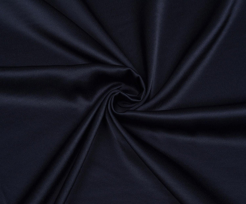 1 METRE VİSKON SATEN KUMAŞ - LACİVERT