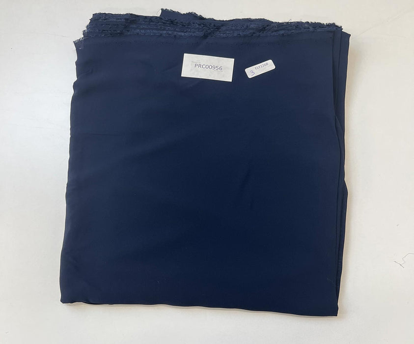 3 METRE %100 VİSKON KUMAŞ - LACİVERT