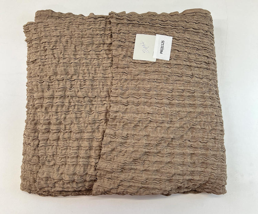 2 METRE KABARTMA DESENLİ KUMAŞ - VİZON