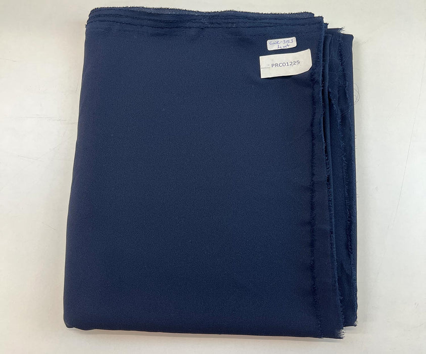 4 METRE KUMLU KREP - LACİVERT
