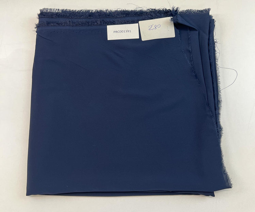 2,8 METRE KREP ŞİFON - LACİVERT