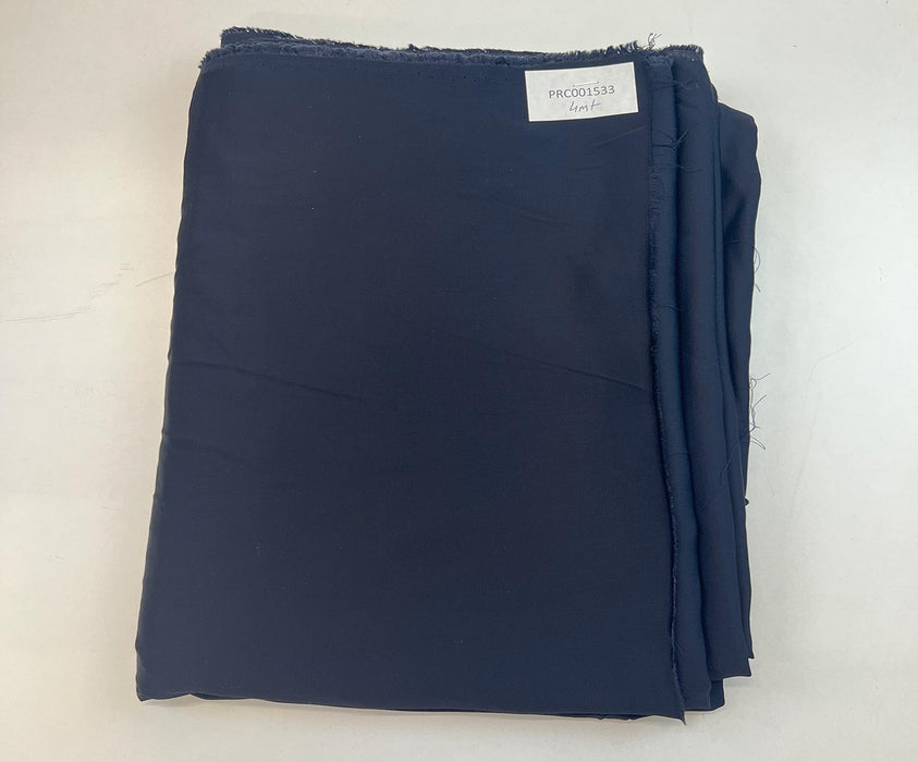 4 METRE SATEN ŞİFON KUMAŞ - LACİVERT