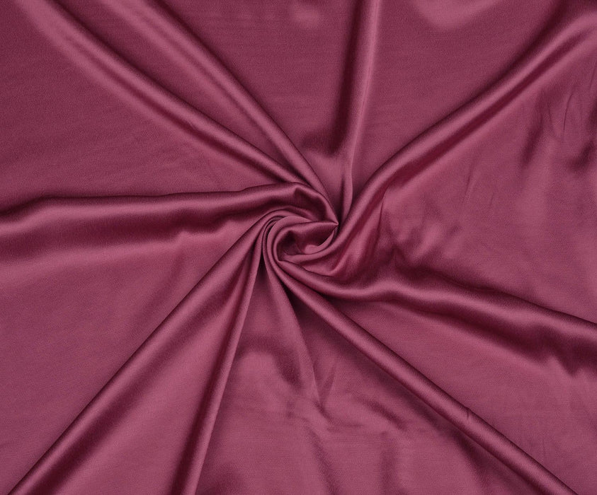 1 METRE VİSKON SATEN KUMAŞ - GÜL KURUSU