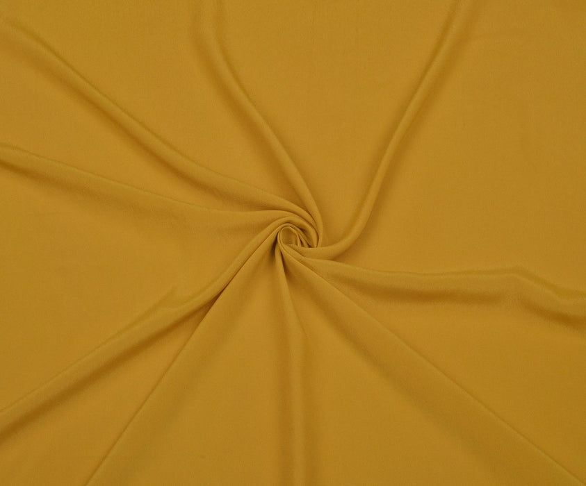 5,3 METRE VİSKON KREP KUMAŞ - SAFRAN