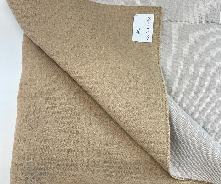 2 METRE TELALI KAŞE KABANLIK KUMAŞ - KAMEL