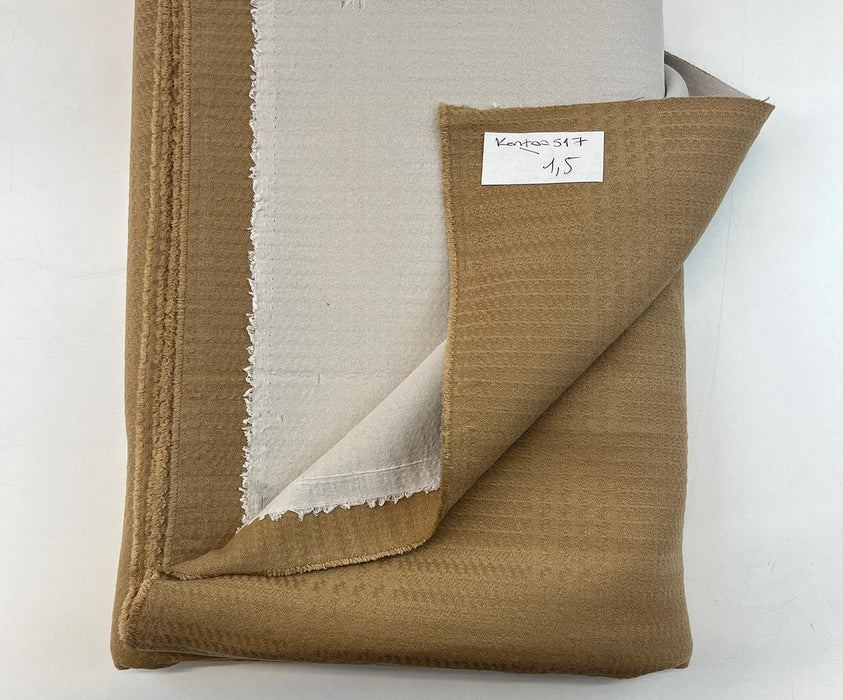 1,5 METRE TELALI KAŞE KABANLIK KUMAŞ - KAMEL