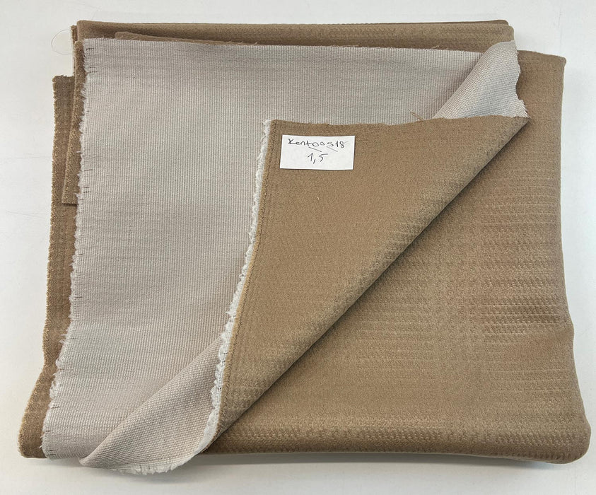 1,5 METRE TELALI KAŞE KABANLIK KUMAŞ - BEJ