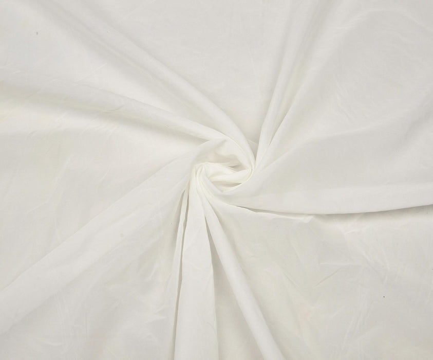 4 METRE ŞİFON KUMAŞ - BEYAZ