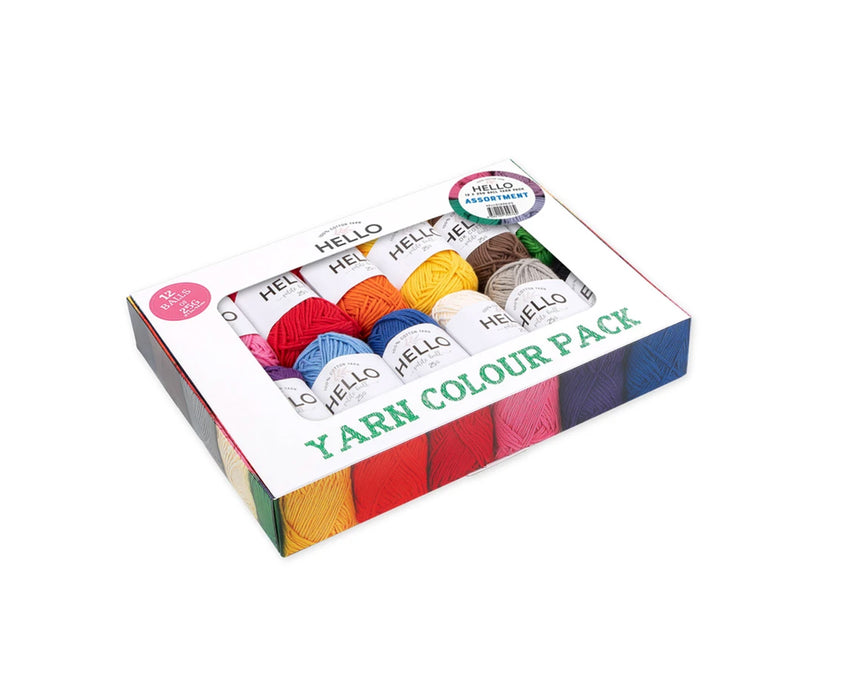 HELLO 12'Lİ İPLİK SETİ - ASSORTMENT