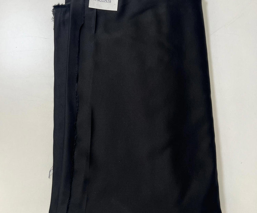 2,8 METRE SATEN KUMAŞ - SİYAH