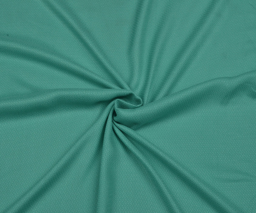 2 METRE DESENLİ DÖKÜMLÜ VİSKON KUMAŞ - YEŞİL