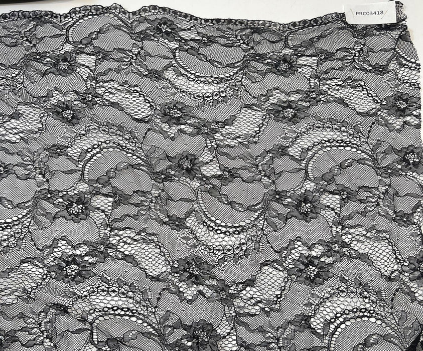 1,2 METRE DANTEL KUMAŞ - SİYAH