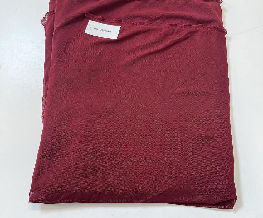 4 METRE LİKRALI FİLE KUMAŞ - BORDO
