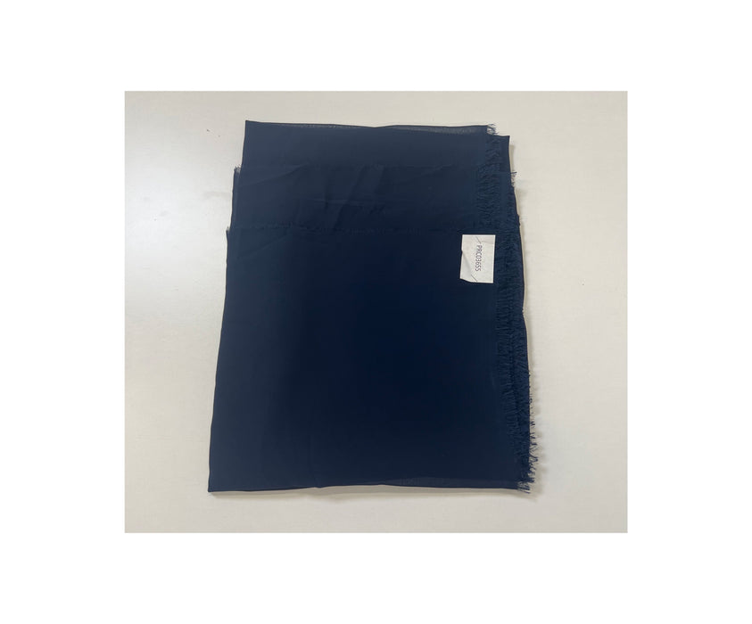 2,5 METRE ŞİFON KUMAŞ - LACİVERT