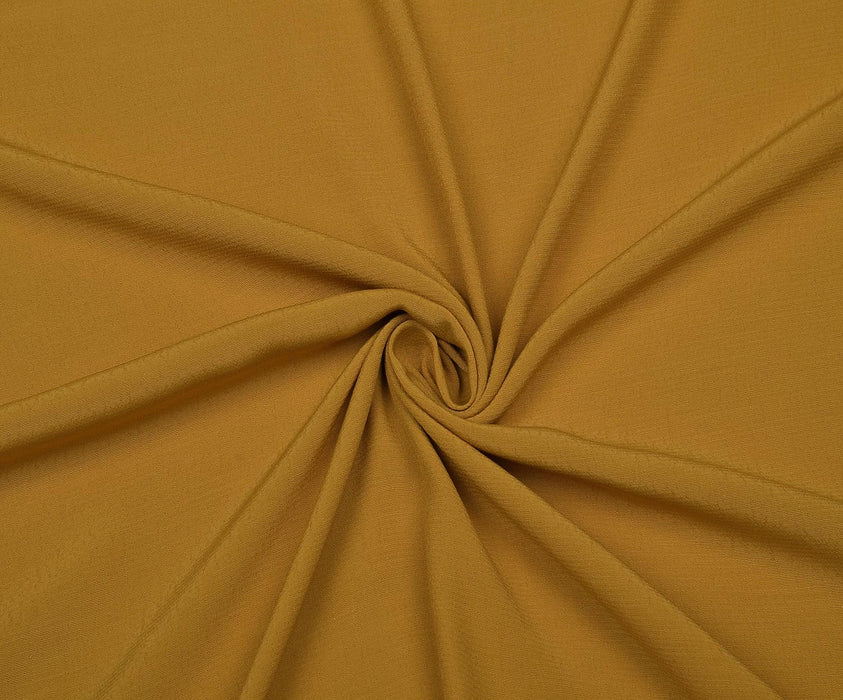 MAROKEN KREP KUMAŞ - SAFRAN
