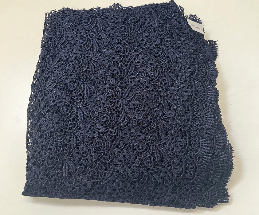 4,5 METRE GÜPÜR DANTEL KUMAŞ - LACİVERT