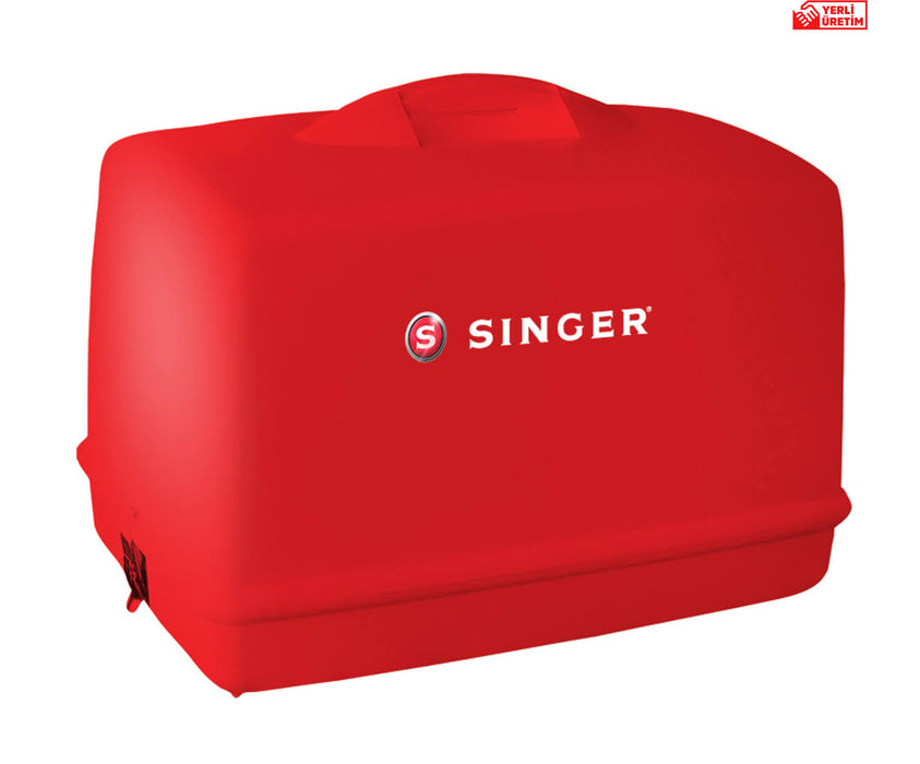 SINGER 622 PLASTİK DİKİŞ MAKİNASI ÇANTASI - KIRMIZI