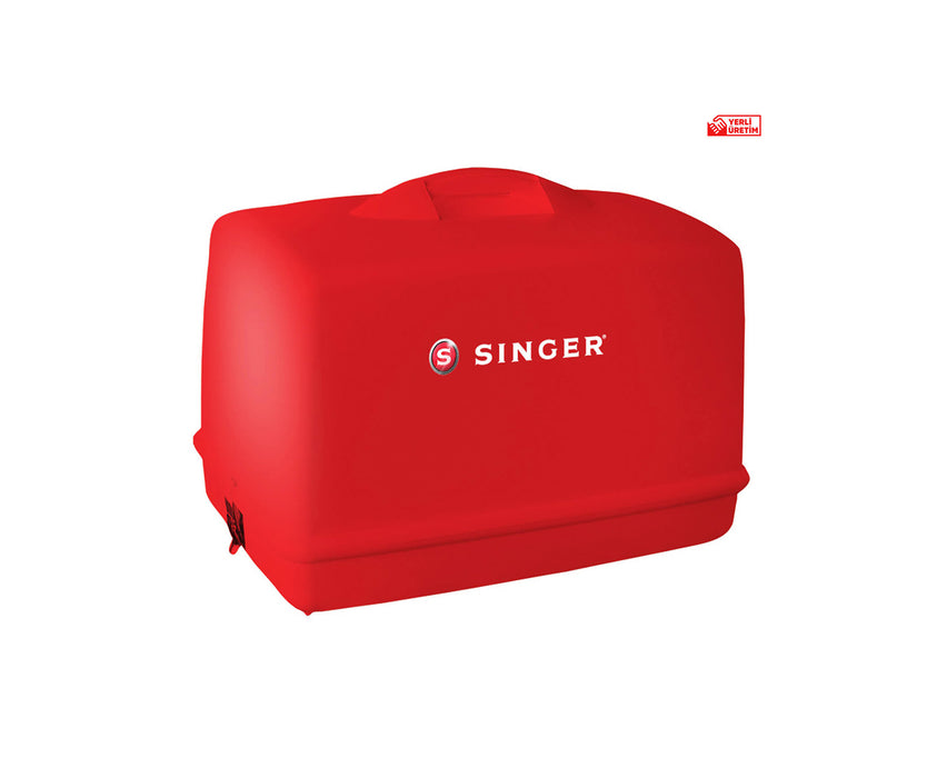 SINGER 622 PLASTİK DİKİŞ MAKİNASI ÇANTASI - KIRMIZI