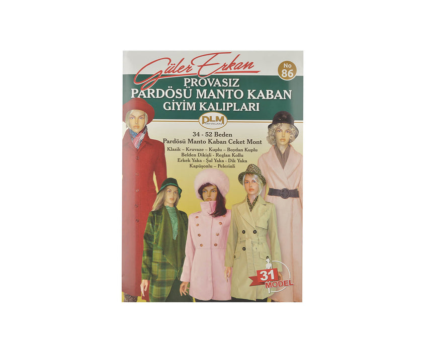 GÜLER ERKAN PROVASIZ GİYİM KALIPLARI NO:86