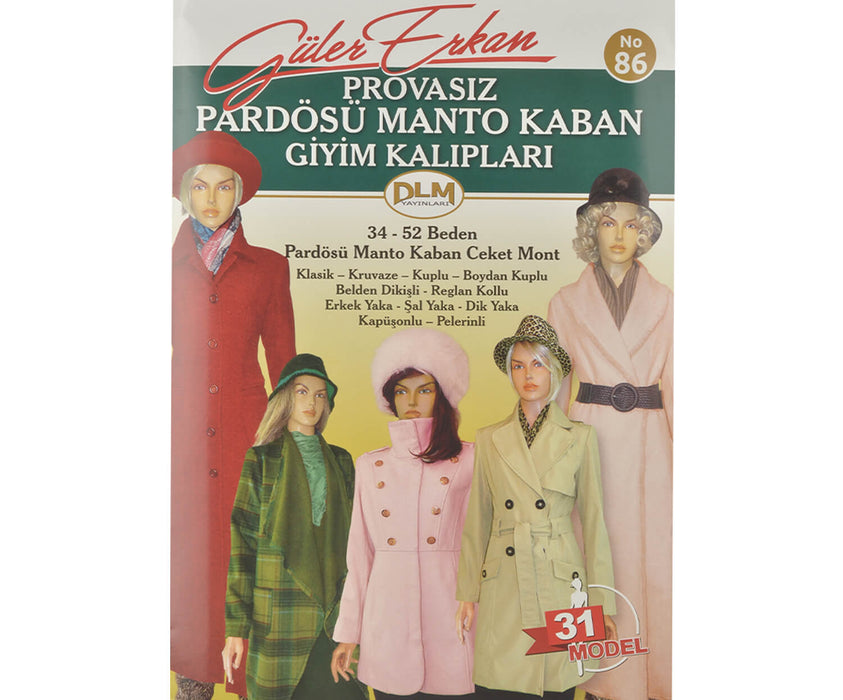 GÜLER ERKAN PROVASIZ GİYİM KALIPLARI NO:86