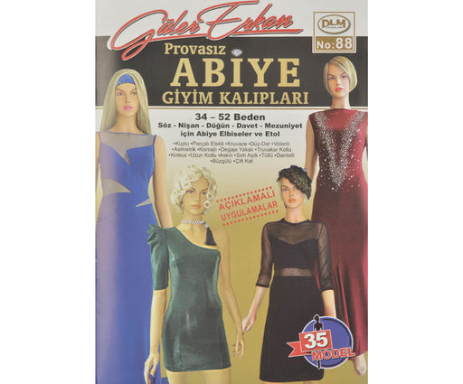 GÜLER ERKAN PROVASIZ GİYİM KALIPLARI NO:88