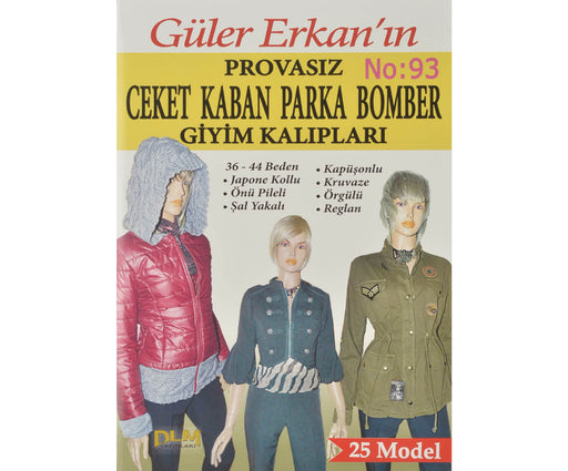 GÜLER ERKAN PROVASIZ GİYİM KALIPLARI NO:93