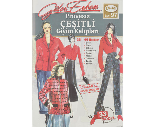 GÜLER ERKAN PROVASIZ GİYİM KALIPLARI NO:97