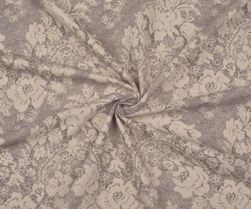 ÇİÇEK DESEN PANTOLON ELBİSE ETEKLİK - BEJ