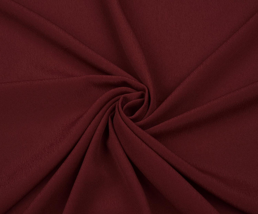 SÜPER LUXE KREP VİSKON - BORDO